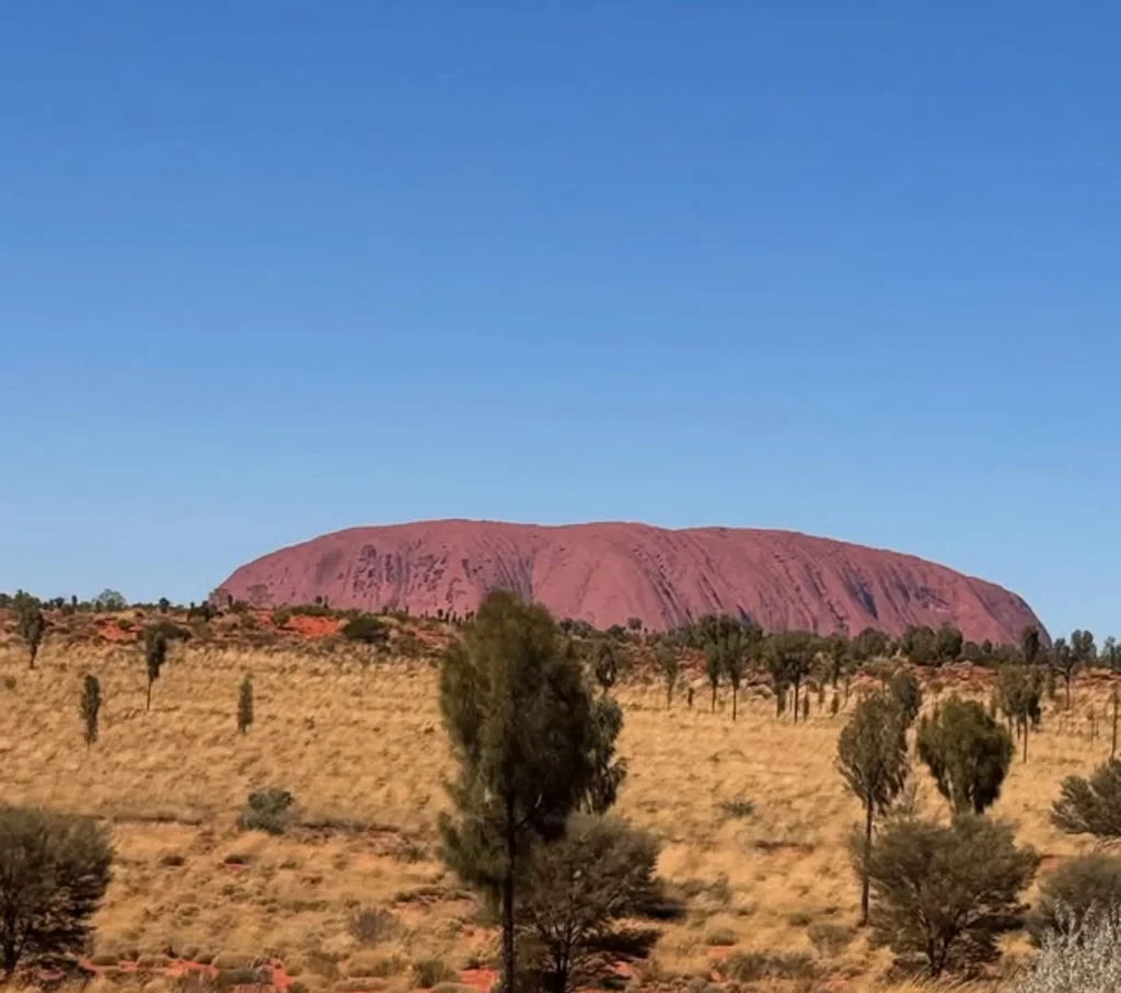Climbing Uluru